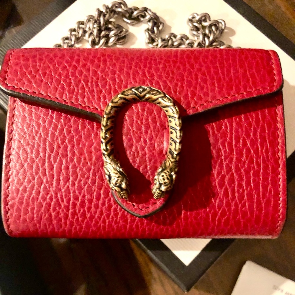 New Authentic Gucci Dionysus card case - Picture 2 of 13